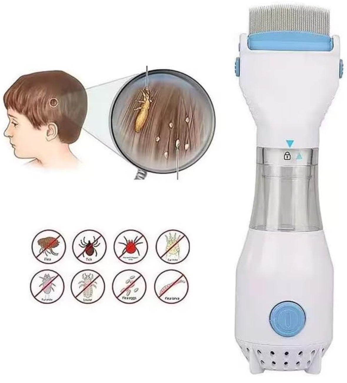 Electric Lice Remover Comb