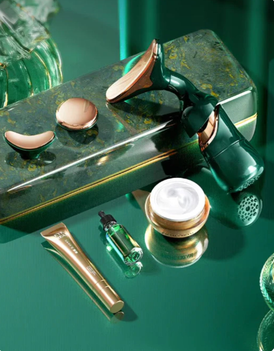 2 In 1 Anti Wrinkles Facial Massager For Skin Care