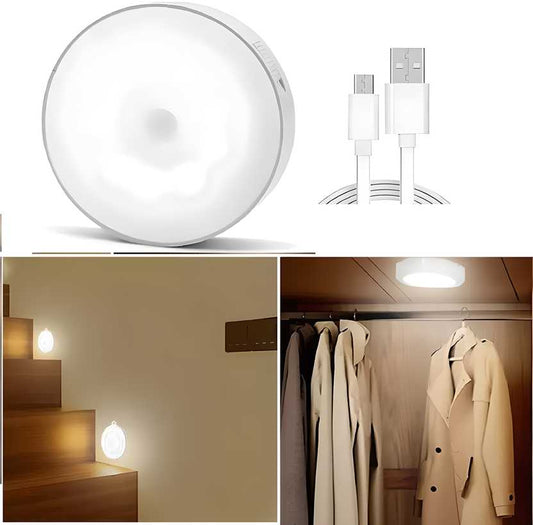 Motion Sensor Light for Home with USB Charging