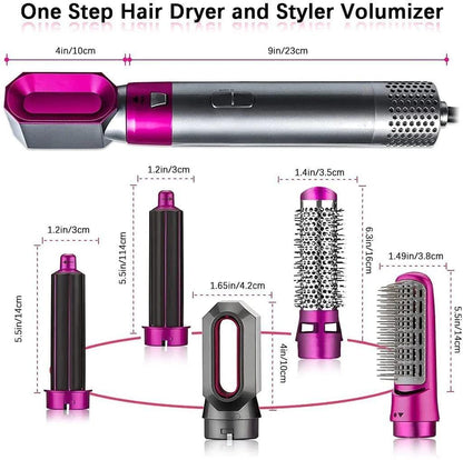 GlamHair™ 5-in-1 Hair Styler