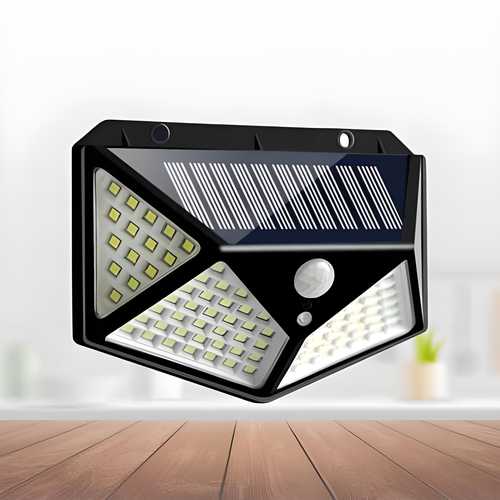 Solar Lights-Bright Solar Wireless Security Motion Sensor 100 Leds