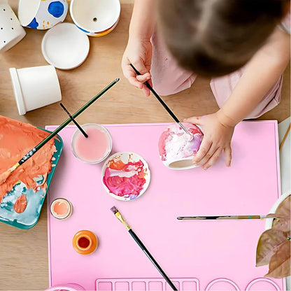 Silicone Craft Mat for Painting Play Doh and Clay for Kids